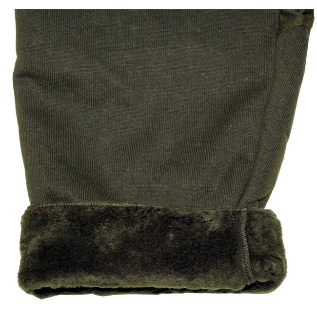 PANTALONI OLANDEZI WARMER - PENTRU VREME RECE - VERDE OD - UZAT