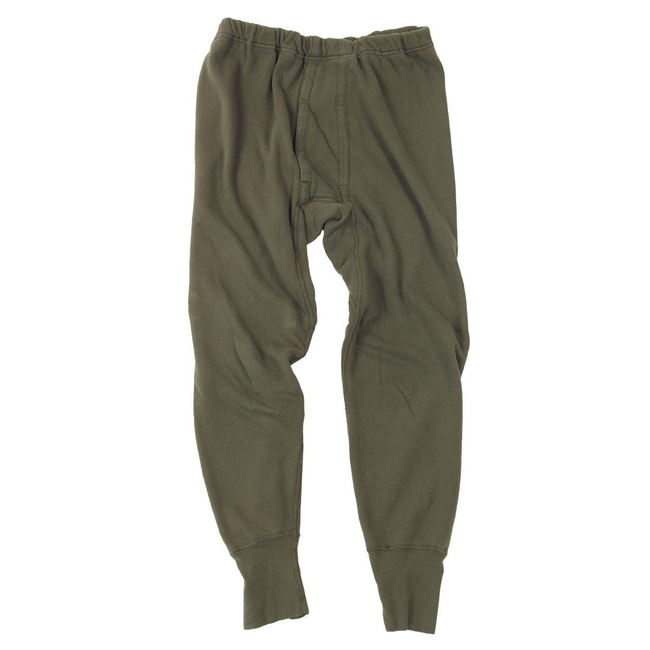 Pantaloni, lenjerie BW - Surplus Militar, bumbac - verde OD - uzati