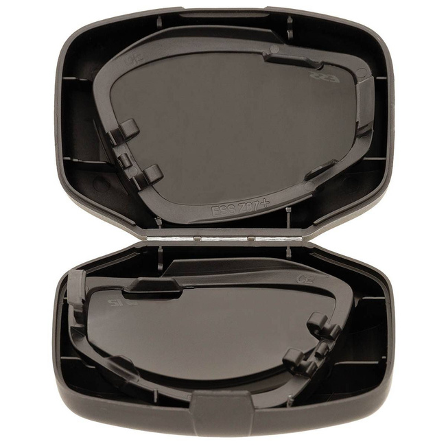 SPARE LENSES FOR SAFETY GOGGLES - ESS V12 - SMOKE - MILITARY SURPLUS - LIKE NEW