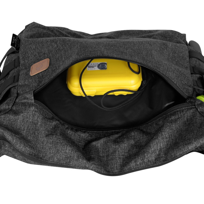 GEANTA BUSHCRAFT - NEGRU-GRI MELANGE - HELIKON