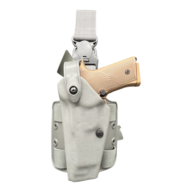 Toc tactic detasabil - Safariland Mod. 6005 SLS - prindere stanga - Verde Foliage