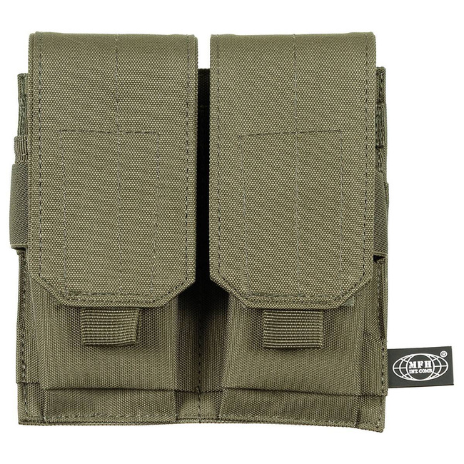Port incarcator cu 2 compartimente, "MOLLE" -  Verde Oliv - MFH
