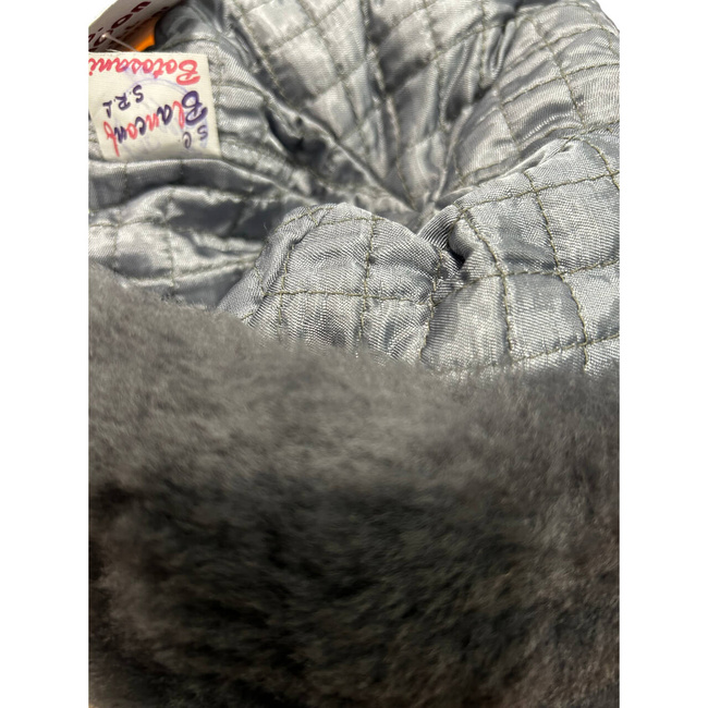 Caciula blana, rotunda femei, Surplus Armata Romana - Gri