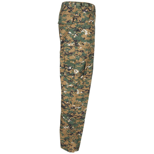 PANTALONI COMBAT AMERICANI BDU - MFH® - DIGITAL WOODLAND