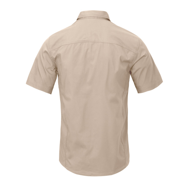 SHORT-SLEEVED SHIRT - DEFENDER MK2® - POLYCOTTON RIPSTOP - Helikon-Tex® - KHAKI