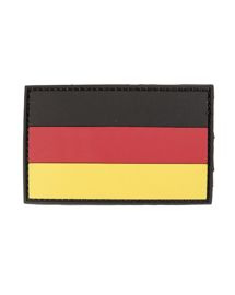 PVC 3D PATCH WITH HOOK and LOOP CLOSURE - FLAG OF GERMANY - Mil-Tec - LARGE