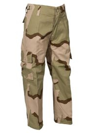 PANTALONI DE COPII US FIELD DESERT CAMO