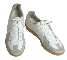 PANTOFI SPORT - SURPLUS MIITAR DE LA ARMATA GERMANA - ALBI - UZATI