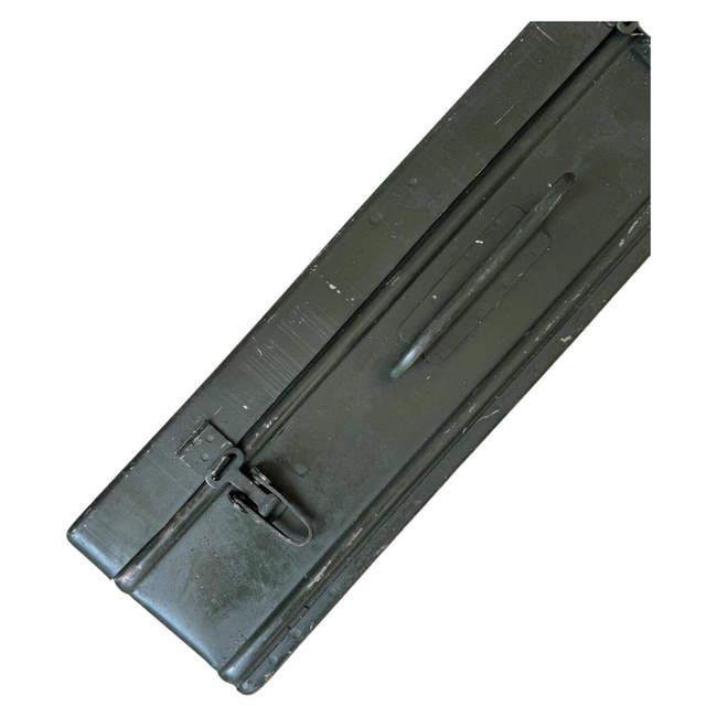 METAL BOX - CD3 KIT - MILITARY SURPLUS ROMANIAN ARMY - 52x20x12 CM