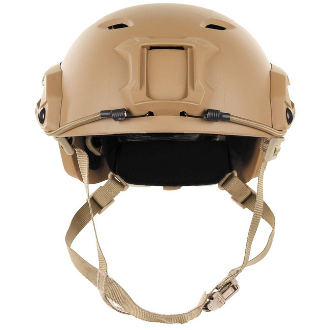 US Helmet - "FAST-paratroopers" - ABS-plastic - rails - Coyote Tan - MFH