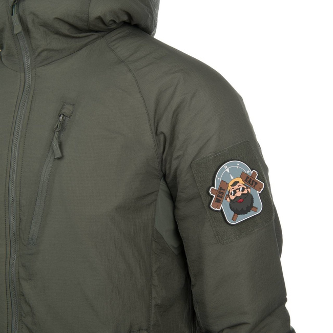 JACKET WITH HOOD - WOLFHOUND® - CLIMASHIELD® APEX - Helikon-Tex® - BLACK