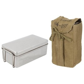 STERILIZATOR DIN OȚEL INOXIDABIL - SURPLUS MILITAR CZ/SK - CA NOU