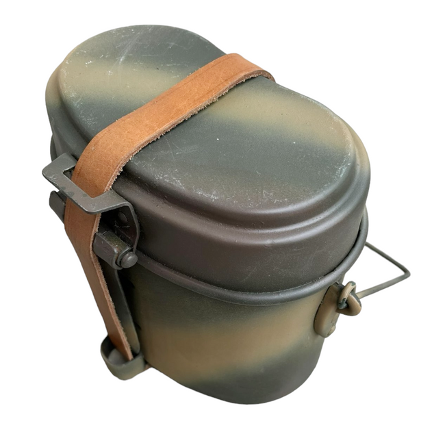 Gamela model M31 germană WW2  - Repro vopsită camuflaj 3 culori (Normandia)