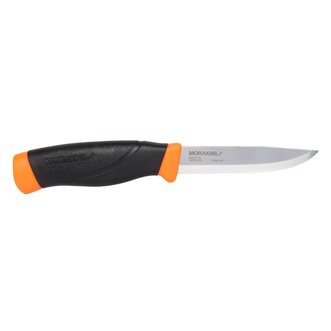 CUTIT CU LAMA FIXA - COMPANION HEAVYDUTY F (C) - OTEL CARBON - MORAKNIV - PORTOCALIU
