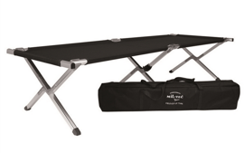 PAT PLIABIL DIN ALUMINIU CU GEANTA - NEGRU