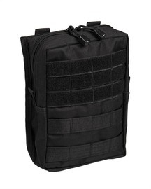 MOLLE BELT POUCH - LARGE - BLACK
