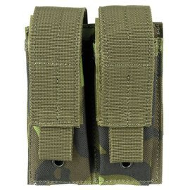 CARTUSIERA DUBLA MICA "MOLLE" - M95 CZ CAMO - MFH