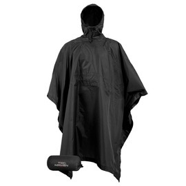 PONCHO "THUNDER" - PENTAGON® - 200 x 145 cm - Negru