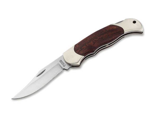 CUTIT DE BUZUNAR "JUNIOR SCOUT SPEARPOINT CURLY BIRCH DAMASCUS" - BOKER