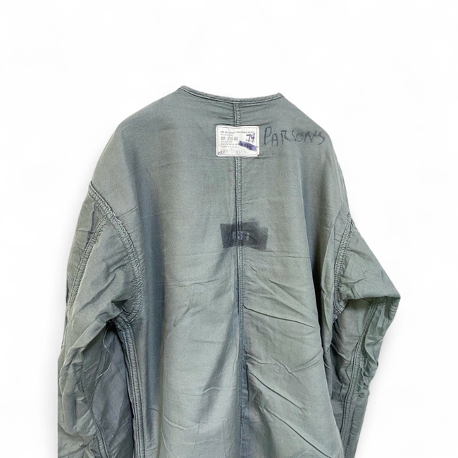 Pilot Coverall CWU-23/P - US Air Force Military Surplus - Unisex - White/Sage Green - Like new