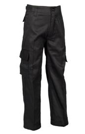 PANTALONI DE COPII US FIELD NEGRI