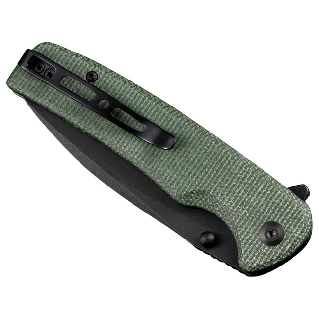 POCKET KNIFE - "SENCUT Sachse Micarta Green Black" - Böker