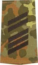 GERMAN ARMY FLECKTARN CAMO/BLACK SHOULDER LOOPS ´OBERSTABSGEFREITER´