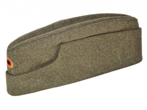 BONETA DIN LANA - SURPLUS MILITAR ARMATA GERMANA - GRI-VERDE MELANJ - UZAT