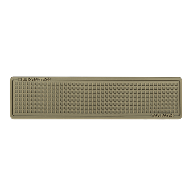 PATCH PERSONALIZABIL DIN PVC - FIXARE CU VELCRO - SET 3 BUCATI - 100 x 25 MM - Helikon-Tex - COYOTE