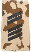 EMBLEMA - GERMAN ARMY TROPICAL CAMO/BLACK SHOULDER LOOPS ´OBERSTABSGEFREITER´