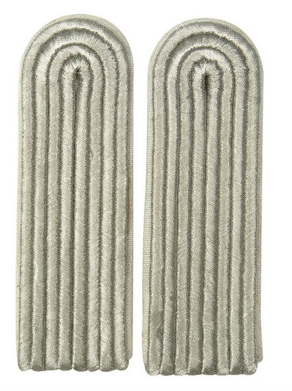 Epoleti Germania Estica VM pentru Ofiteri - culoarea alba