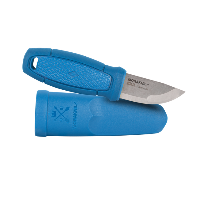 CUȚIT - ELDRIS - CU ȘNUR ȘI ACCESORII - OȚEL INOXIDABIL - MORAKNIV® - ALBASTRU