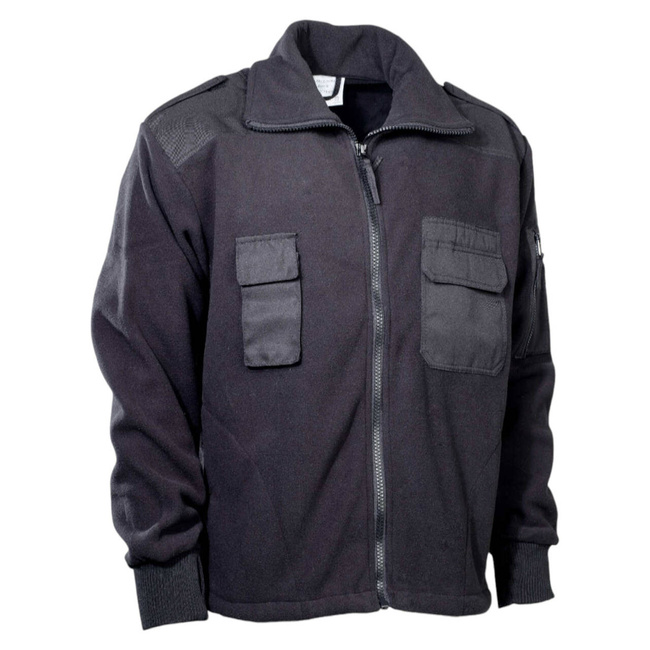 JACHETA FLEECE ZIPPER NEAGRA