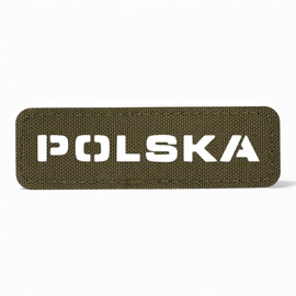 PATCH POLSKA 25 x 80 MM LASER CUT - VERDE RANGER - M-TAC