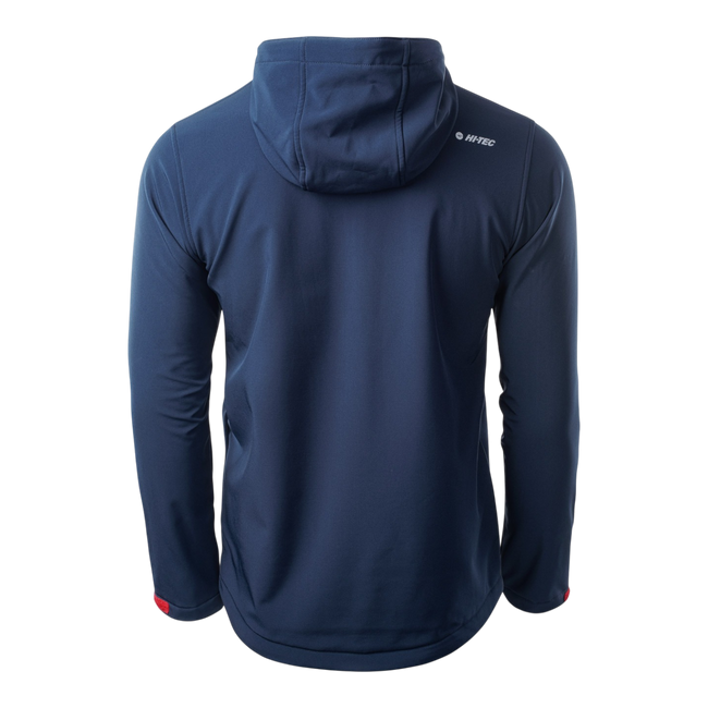JACHETA SOFTSHELL CAEN PENTRU BARBATI - ALBASTRU NAVY/PORTOCALIU//ROSU - MAGNUM