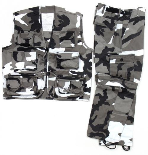 COSTUM DE COPII (VESTA & PANTALONI) URBAN CAMO