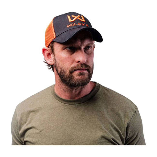 Trucker Cap - Dark Grey/Signal Orange Signal Orange WX/Wiley X - Wiley X