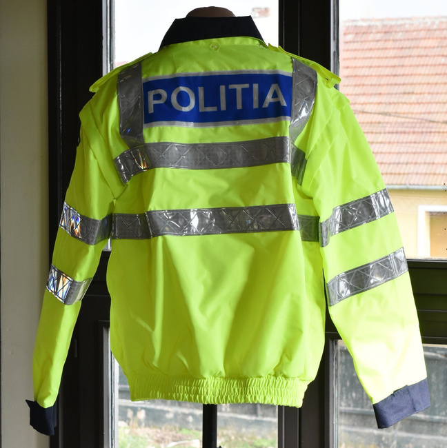 Reflective jacket Romanian Police