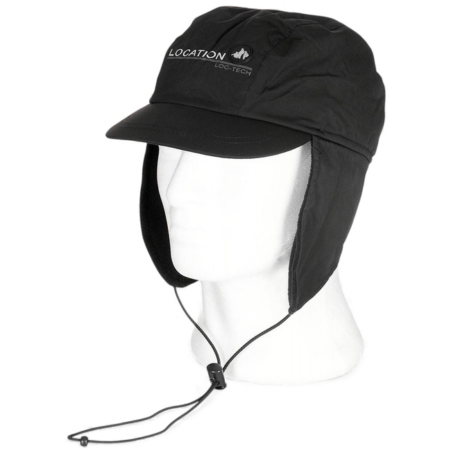 Lightweight and Waterproof Winter Cap - Location LOC-TECH - Black - Like New