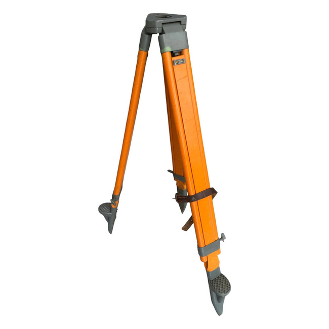 TREPIED VINTAGE PENTRU APARAT FOTO - LEMN - SURPLUS MILITAR ARMATA ROMANA - IN STARE BUNA