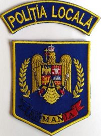 Emblema Brodata Politia Locala, cu aplicare termica