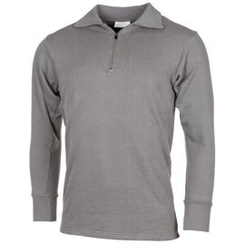 NL long sleeve-undershirt, with zipper, grey - used