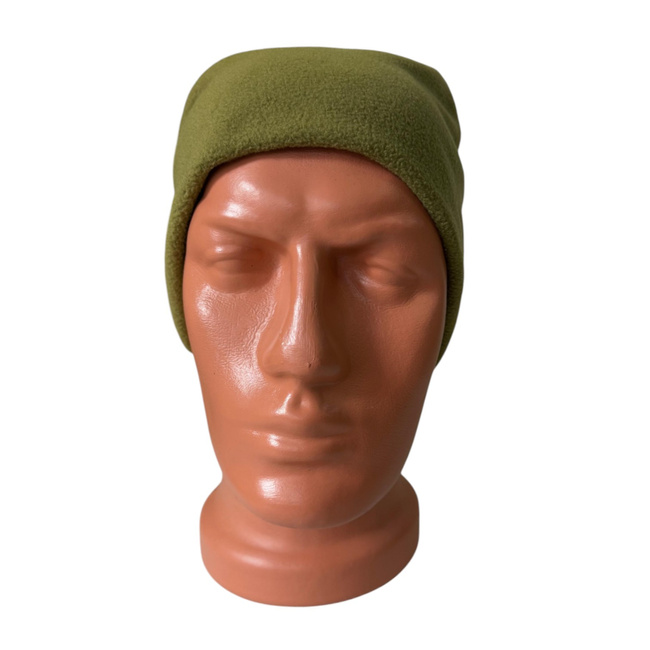 Caciula din fleece / Fes combat - Kaki - Fortele Armate Romane - Ca noua