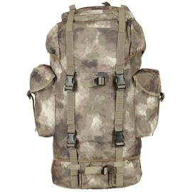 RUCSAC COMBAT BW - TIJĂ DE ALUMINIU - 65 L - MFH® - CAMUFLAJ HDT