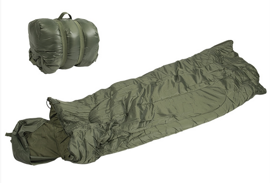 SLEEPING BAG - PILOT - 185 x 75 CM - Mil-Tec - OD GREEN