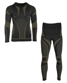 FUNCTIONAL UNDERWEAR SET - "PERFORMANCE" - Mil-Tec® - BLACK