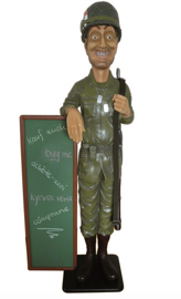 Statuie soldat 183cm