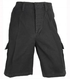 PANTALONI SCURTI GERMANI MOLESKIN STONE-WASHED IMPORT negri