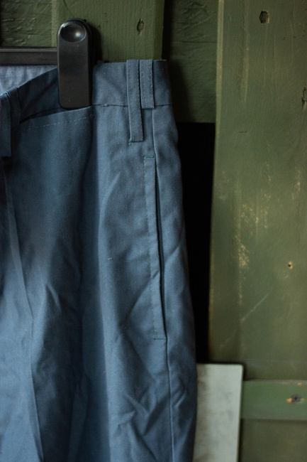 NAVY BLUE TROUSERS - ROMANIAN MILITARY SURPLUS - USED