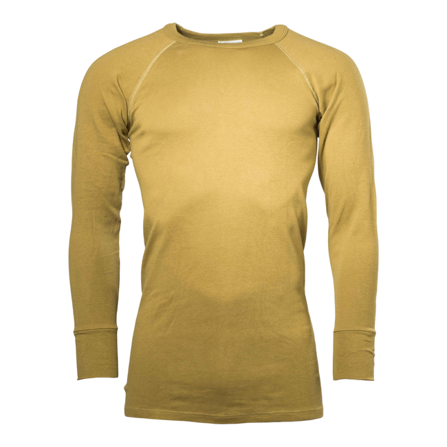 Bluza de corp termica - Surplus militar de la armata olandeza - Koala Brown Plush - Ca noua 